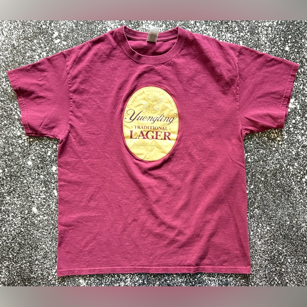 Yuengling Lager Graphic Tee Size Large